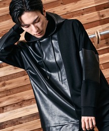 【NO ID.】Switching Big Parka / スイッチング ビッグ パーカ