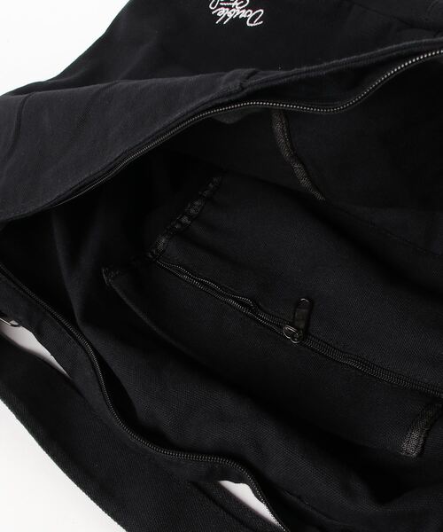 DOUBLE STEAL（ダブルスティール）の「ビッグホーボーバッグ（トートバッグ・メンズ・ブラック/ベージュ・FREE）」の14枚目の写真