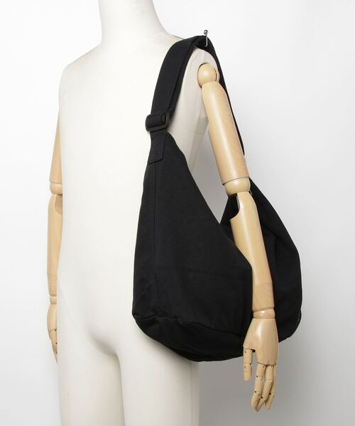 DOUBLE STEAL（ダブルスティール）の「ビッグホーボーバッグ（トートバッグ・メンズ・ブラック/ベージュ・FREE）」の15枚目の写真