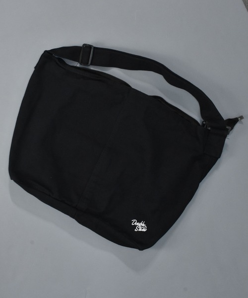 DOUBLE STEAL（ダブルスティール）の「ビッグホーボーバッグ（トートバッグ・メンズ・ブラック/ベージュ・FREE）」の5枚目の写真