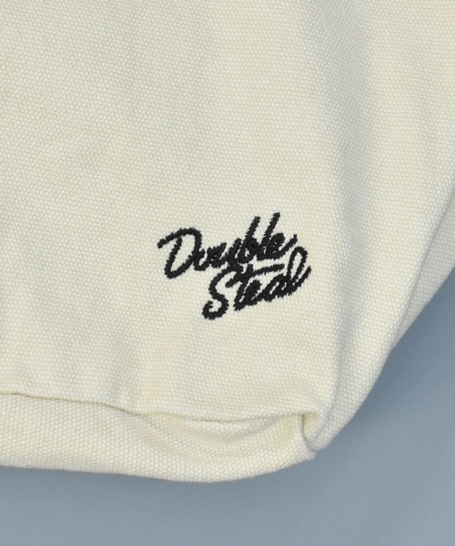 DOUBLE STEAL（ダブルスティール）の「ビッグホーボーバッグ（トートバッグ・メンズ・ブラック/ベージュ・FREE）」の10枚目の写真