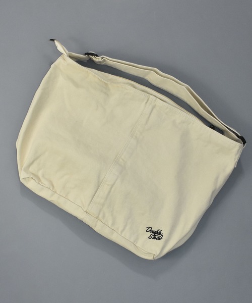 DOUBLE STEAL（ダブルスティール）の「ビッグホーボーバッグ（トートバッグ・メンズ・ブラック/ベージュ・FREE）」の11枚目の写真