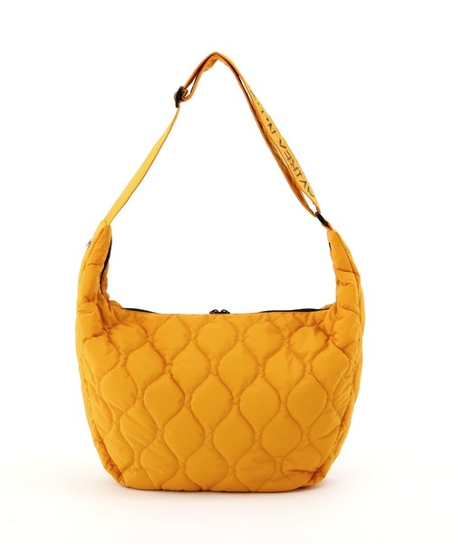 AVIREX（アヴィレックス）の「【限定】BONDING QUILTING SHOULDER BAG/ボンディング キルティングショルダーバッグ（ショルダーバッグ・レディース・オレンジ/ブラック/オリーブ/ネイビー/マスタード・FREE/F）」の15枚目の写真