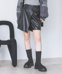 JEANASIS | Vレザースカパン/974824(その他パンツ)