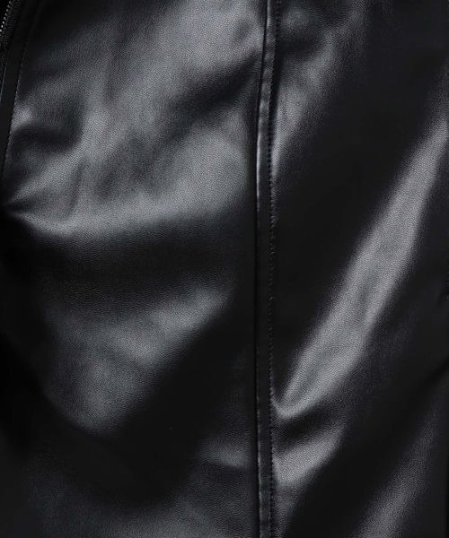 JEANASIS(ジーナシス)の「Vレザースカパン/974824(その他パンツ・レディース・ブラック・SMALL/MEDIUM)」の9枚目の写真