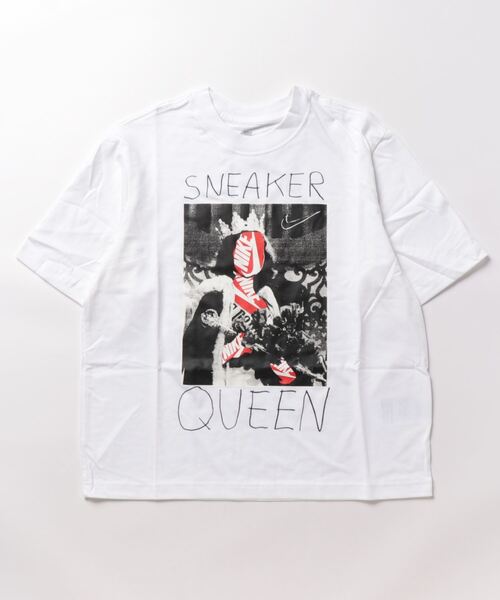NIKE(ナイキ)の「【NIKE】NSW OC 3 ボクシー S/S TS(Tシャツ/カットソー・レディース・ホワイト・SMALL/MEDIUM)」の1枚目の写真