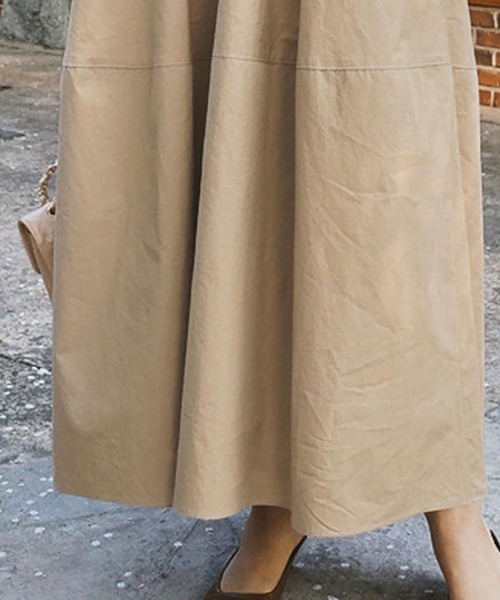 MAISON BREEZE（メゾンブリーズ）の「【SETUP7】ボリュームスリーブワンピース KNF030（ワンピース・レディース・ベージュ/ブラック・FREE）」の11枚目の写真