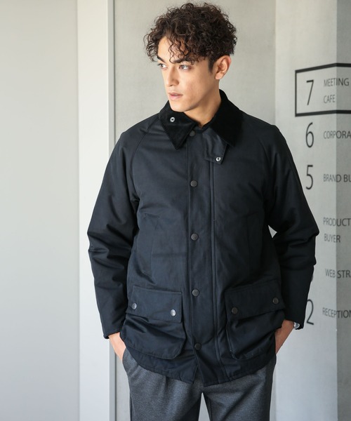 【BARBOUR】BEDALE 別注ブルゾン TOMORROWLAND ブルゾン アウター 「別注」Barbour Bedale ウール