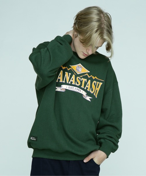 MANASTASH(マナスタッシュ)の「MANASTASH/マナスタッシュ/CASCADE SWEATSHIRTS EST. 1993(スウェット・メンズ・ブラック/ダークグリーン/オートミール・XL/M/2XL/L)」の17枚目の写真