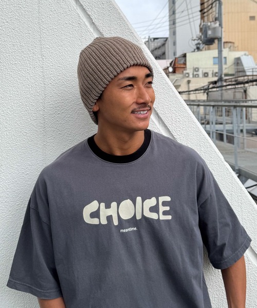 CANAL JEAN（キャナルジーン）の「El mar　カラーリブニットCAP（ニットキャップ/ビーニー・レディース・ブラック/ヘザーグレー/チャコールグレー/オフホワイト/グリーン/ベージュ/モカ・ONE SIZE）」の8枚目の写真