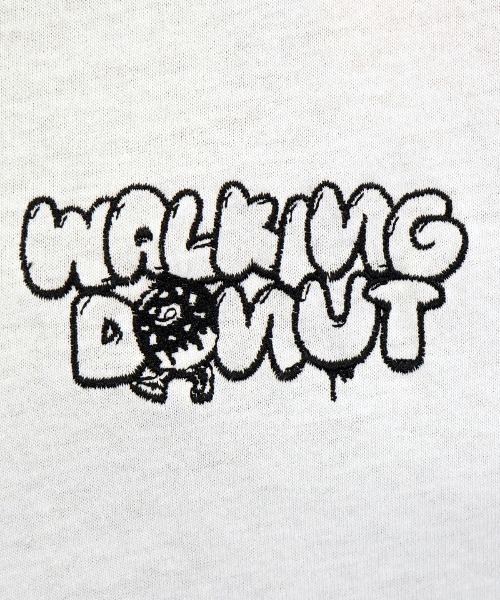 Burner（バーナー）の「【GROOVY STORE】WALKING DONUT　刺繍＆プリント　ロングスリーブTシャツ（Tシャツ/カットソー・メンズ・ブラック/ブラック系その他2/ブルー系その他2/ホワイト/ホワイト系その他2/杢グレー/ブルー/グレー/スミクロ/ブラック系その他3/ホワイト系その他3/ブラウン/ダークネイビー・L/M/LL）」の19枚目の写真