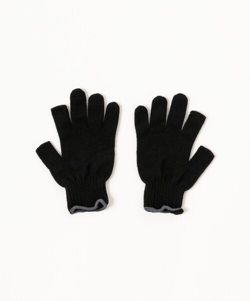 TEMBEA(テンベア)の「TEMBEA / カシミヤ 2FINGERLESS GUNTE(大人用)(手袋・キッズ・ブラック/カーキ・LADIES/MENS)」の3枚目の写真