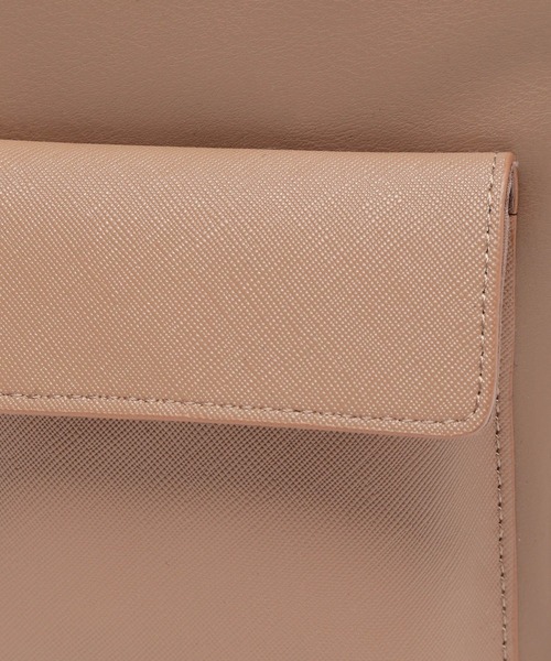 LAKOLE（ラコレ）の「FLフラップミニショルダー / 969627（ショルダーバッグ・メンズ・モカ/ブラック/グレイッシュベージュ・FREE）」の13枚目の写真