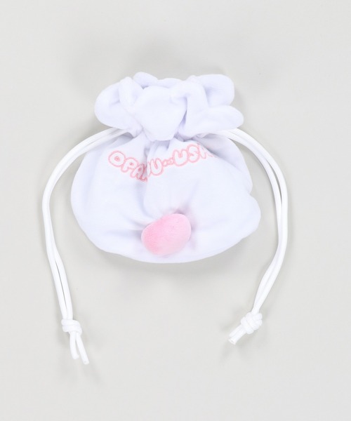 SPINNS（スピンズ）の「【おぱんちゅうさぎ】巾着ポーチ（ポーチ・レディース・B/A・ONESIZE）」の3枚目の写真