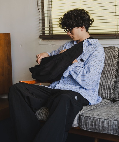 heart stripe shirts / ハートストライプシャツ（シャツ/ブラウス