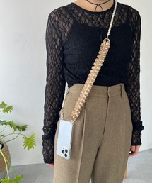 Me% | フリル2WAYモバイルストラップ　977890(スマホグッズ)