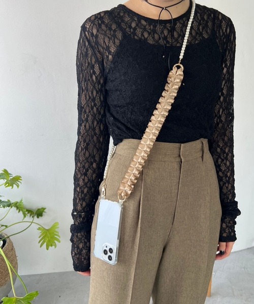 新品◎be with M Misayo コラボ フリルマルチショルダーストラップ