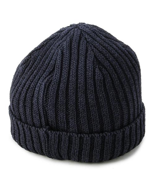 BEAUTY&YOUTH UNITED ARROWS（ビューティーアンドユースユナイテッドアローズ）の「＜Racal＞ RIB KNIT CAP 15FW/ニット帽◆（ニットキャップ/ビーニー・メンズ・ホワイト/ブラック/グレー/ネイビー・ONE）」の10枚目の写真