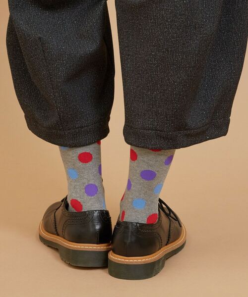 FRAPBOIS（フラボア）の「フローラソックス（ソックス/靴下・レディース・グレー/ブラック/グリーン・FREE）」の9枚目の写真