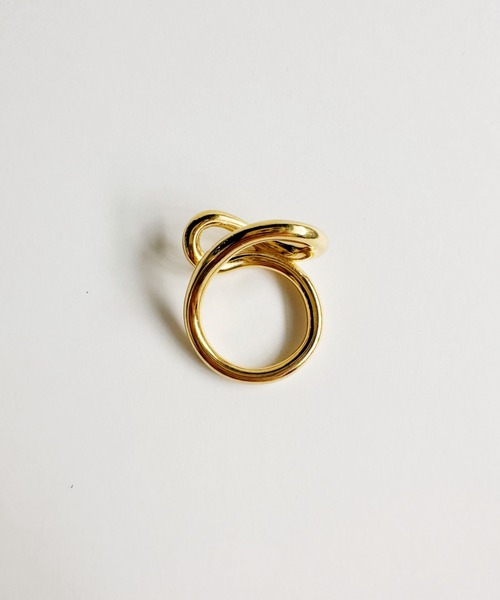 sowang（ソワン）の「【ステンレス】 ぷっくりヒネリデザインリング（リング・レディース・シルバー/ゴールド・13/11）」の13枚目の写真