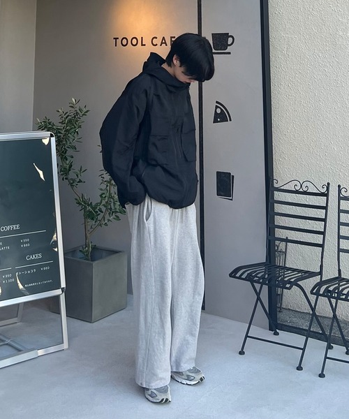 PICSAS（ピクサス）の「【PICSAS】ユーティリティーナイロンマウンテンパーカー（マウンテンパーカー・メンズ・ブラック/グレー・M/L）」の9枚目の写真