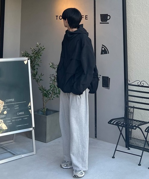 PICSAS（ピクサス）の「【PICSAS】ユーティリティーナイロンマウンテンパーカー（マウンテンパーカー・メンズ・ブラック/グレー・M/L）」の10枚目の写真