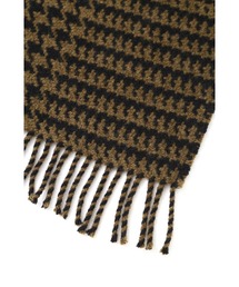 【新品未使用】MARGARET HOWELL ウールストール カーキ系チェック 78874267b_b_05_215.jpg