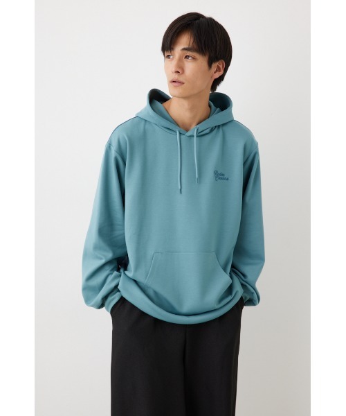 RODEO CROWNS WIDE BOWL（ロデオクラウンズワイドボウル）の「B-HEAT スピンドル ダンボール フーディ（パーカー・レディース・オフホワイト/ライトブルー/チャコールグレー/オレンジ・FREE）」の9枚目の写真