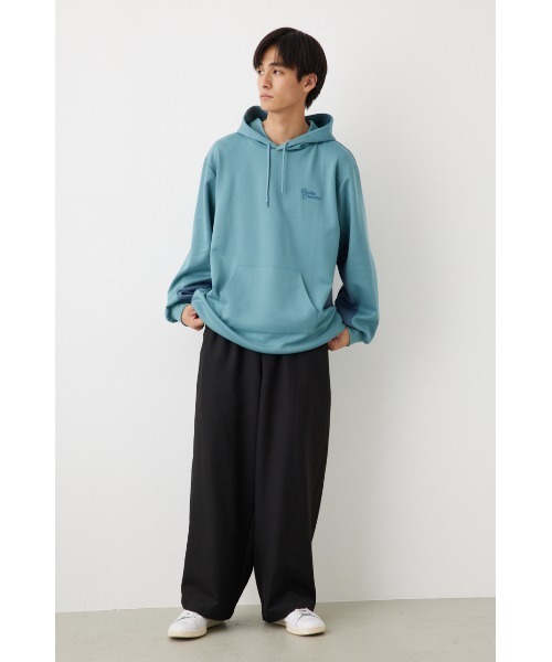 RODEO CROWNS WIDE BOWL（ロデオクラウンズワイドボウル）の「B-HEAT スピンドル ダンボール フーディ（パーカー・レディース・オフホワイト/ライトブルー/チャコールグレー/オレンジ・FREE）」の13枚目の写真