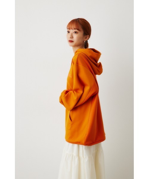 RODEO CROWNS WIDE BOWL（ロデオクラウンズワイドボウル）の「B-HEAT スピンドル ダンボール フーディ（パーカー・レディース・オフホワイト/ライトブルー/チャコールグレー/オレンジ・FREE）」の17枚目の写真