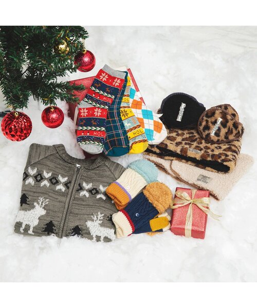 BREEZE(ブリーズ)の「ボアネックウォーマー(ネックウォーマー/スヌード・キッズ・アイボリー/ブラウン・SMALL/MEDIUM)」の4枚目の写真