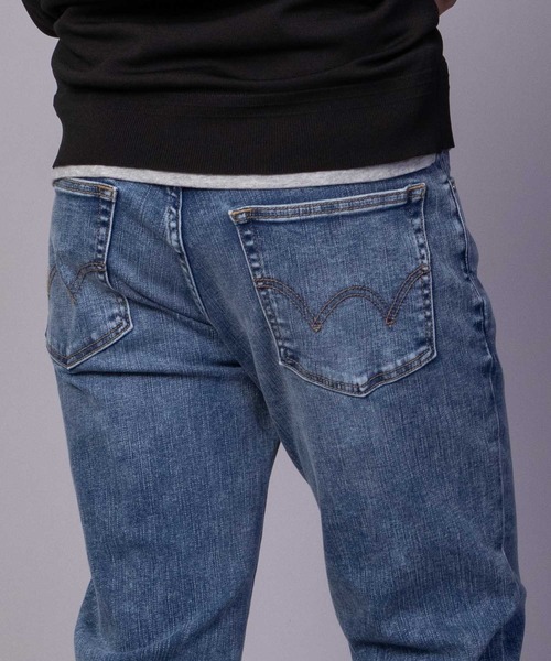 EDWIN(エドウィン)の「EDWIN ZED JEANS REGULAR STRAIGHT DENIM レギュラーストレートデニム(デニムパンツ・メンズ・インディゴブルー/ブルー系2/ダークブルー/ブルー系1/ワンウォッシュ/ライトブルー・32inch/34inch/30inch/28inch/33inch/31inch/36inch/29inch)」の12枚目の写真