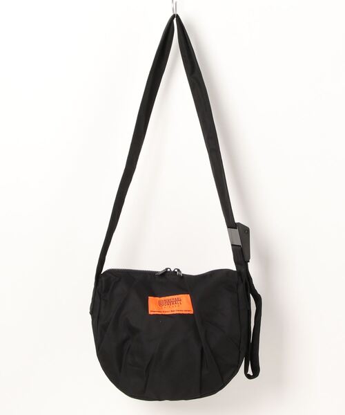 UNIVERSAL OVERALL（ユニバーサルオーバーオール）の「UNIVERSAL OVERALL / GABARDINE HOBO SHOULDER (M) / UVO-157（ショルダーバッグ・レディース・ブラック/カーキ/ベージュ・ONESIZE）」の11枚目の写真