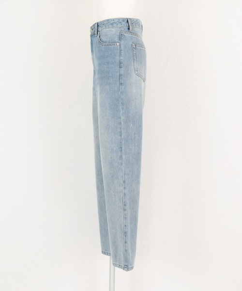 titivate（ティティベイト）の「ﾊｲｳｴｽﾄｾﾐﾜｲﾄﾞﾃﾞﾆﾑﾊﾟﾝﾂ（デニムパンツ・レディース・ライトブルー/インディゴブルー・M/S/XS/L）」の19枚目の写真