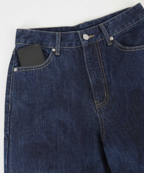 titivate（ティティベイト）の「ﾊｲｳｴｽﾄｾﾐﾜｲﾄﾞﾃﾞﾆﾑﾊﾟﾝﾂ（デニムパンツ・レディース・ライトブルー/インディゴブルー・M/S/XS/L）」の22枚目の写真