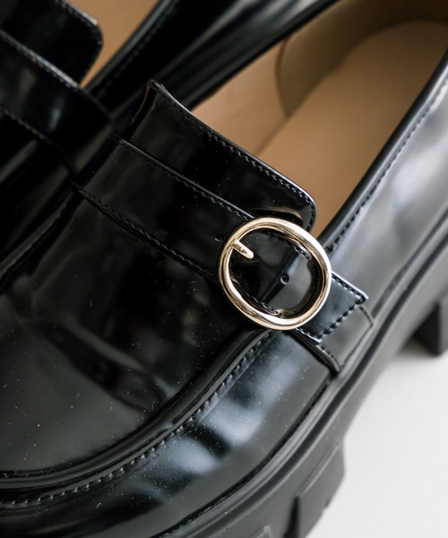 OLIVE des OLIVE（オリーブデオリーブ）の「ボリュームソールローファー　1041130070（ローファー・レディース・ブラック系その他/ブラック・SMALL/MEDIUM/LARGE）」の8枚目の写真