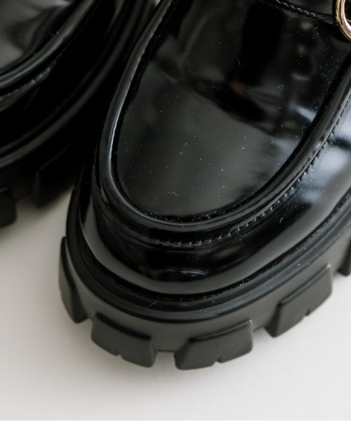 OLIVE des OLIVE（オリーブデオリーブ）の「ボリュームソールローファー　1041130070（ローファー・レディース・ブラック系その他/ブラック・SMALL/MEDIUM/LARGE）」の9枚目の写真