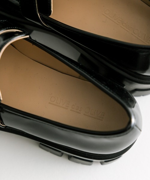 OLIVE des OLIVE（オリーブデオリーブ）の「ボリュームソールローファー　1041130070（ローファー・レディース・ブラック系その他/ブラック・SMALL/MEDIUM/LARGE）」の11枚目の写真
