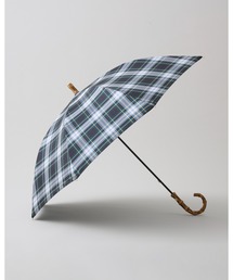 美品　Traditional Weatherwear チェック柄 ネイビー　長傘 Traditional Weatherwear（トラディショナルウェザーウェア）の