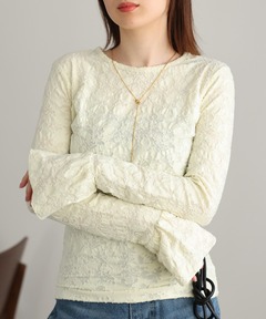 セール】リバーシブルキルティングクルーネック トレーナー