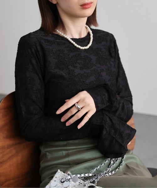 MSGM ペプラムTシャツ　カットソー MSGMのブラック ペプラム Tシャツがセール中