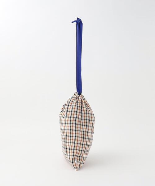 green label relaxing（グリーンレーベルリラクシング）の「GLR 巾着（L）（エコバッグ/サブバッグ・キッズ・ネイビー/ライラック・FREE）」の4枚目の写真