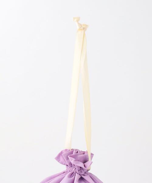 green label relaxing（グリーンレーベルリラクシング）の「GLR 巾着（L）（エコバッグ/サブバッグ・キッズ・ネイビー/ライラック・FREE）」の14枚目の写真