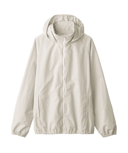 無印良品(ムジルシリョウヒン)の「〔MUJI WALKER〕紳士 撥水ナイロンウィンドブレーカー(その他アウター・メンズ・ライトグリーン/ブラック/ブルー/ベージュ系1・XL/L/M/S/XS)」の8枚目の写真