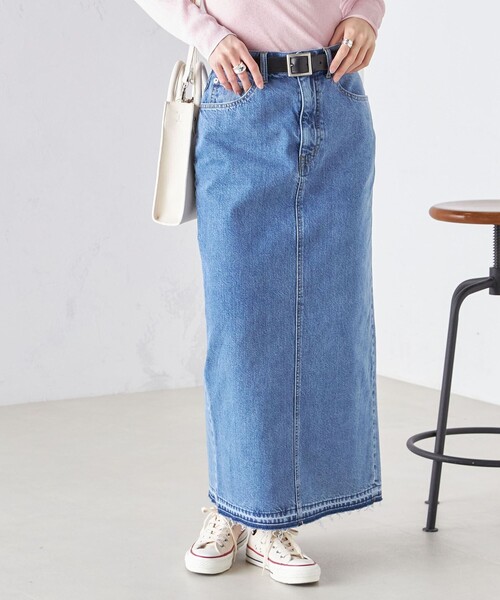 GRANCY 24SS デニムスカート（Mサイズ） 楽天市場】【中古】GRANCY Fringedesign Denim Skirt デニム