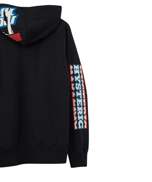 HYSTERIC GLAMOUR(ヒステリックグラマー)の「HG BOX LOGOS パーカー(パーカー・メンズ・ブラック/イエロー/トップグレー・SMALL/MEDIUM/LARGE/X-LARGE)」の12枚目の写真