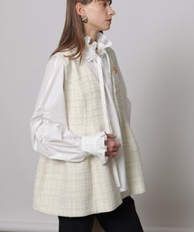 CADUNE（カデュネ）の「ペプラムジレ（その他アウター）」 - WEAR