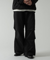 SELLE GLANT | SNOW CAMO SEMI-FLARE MILITARY PANTS/スノーカモセミフレアミリタリーパンツ(カーゴパンツ)