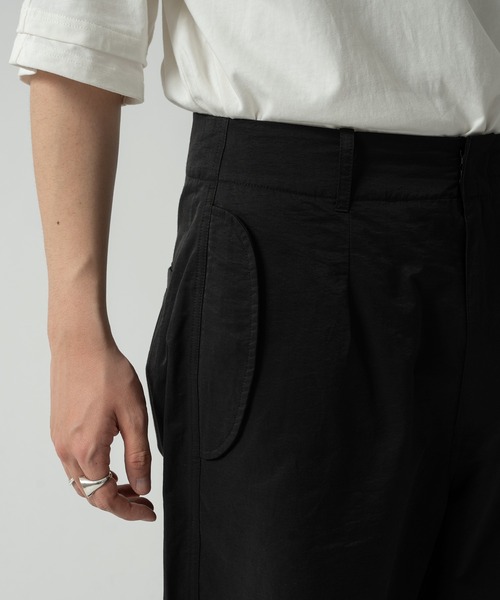 selle glant(セレグランテ)の「SNOW CAMO SEMI-FLARE MILITARY PANTS/スノーカモセミフレアミリタリーパンツ(カーゴパンツ・メンズ・ダークグレー/ブラック・MEDIUM/SMALL/LARGE)」の10枚目の写真