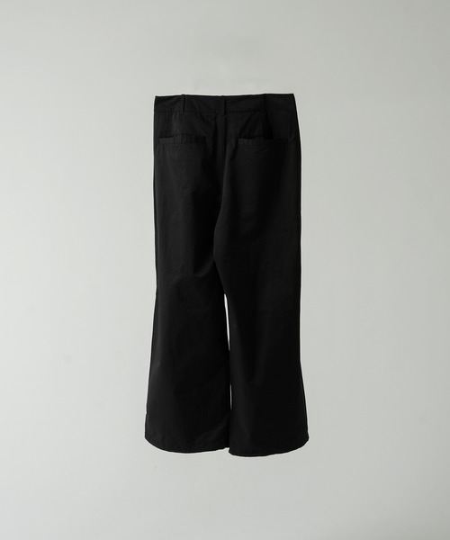 selle glant(セレグランテ)の「SNOW CAMO SEMI-FLARE MILITARY PANTS/スノーカモセミフレアミリタリーパンツ(カーゴパンツ・メンズ・ダークグレー/ブラック・MEDIUM/SMALL/LARGE)」の15枚目の写真